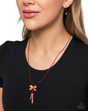 Load image into Gallery viewer, Ready Radiance - Red (Bow) Necklace