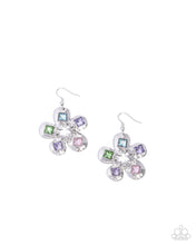 Load image into Gallery viewer, Circus Conservatory - Purple (Silver Petal) Earring