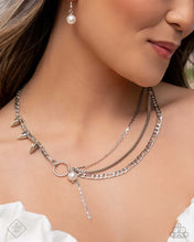 Load image into Gallery viewer, Refined Punk - White (Pearl) Necklace (MM-0924)