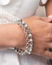 Load image into Gallery viewer, PUNK History - White (Pearl) Bracelet