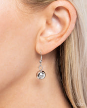 Load image into Gallery viewer, Color Closeness - Yellow (Rhinestone) Silver Bead Necklace