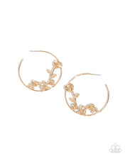 Load image into Gallery viewer, Blooming Benefit - Gold (Rose Stem) Earring