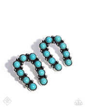Load image into Gallery viewer, Wild West Wonder - Blue (Turquoise) Earring (SSF-0924)