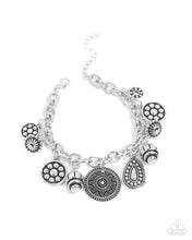 Load image into Gallery viewer, Embellished Estate - Silver (Charm) Bracelet