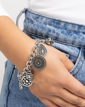 Load image into Gallery viewer, Embellished Estate - Silver (Charm) Bracelet