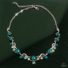 Load image into Gallery viewer, Settled Shimmer - Green Necklace