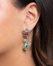 Load image into Gallery viewer, Whimsical Welcome - Orange Post Earring