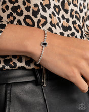 Load image into Gallery viewer, Draped in Dazzle - Black Bracelet