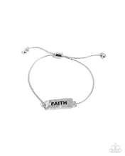 Load image into Gallery viewer, Confession of Faith - Silver (Faith) Bracelet