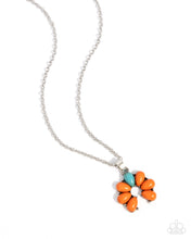Load image into Gallery viewer, Highland Horseshoe - Orange Necklace