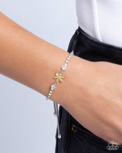 Load image into Gallery viewer, Dainty Delivery - Yellow (Rhinestone) Bracelet