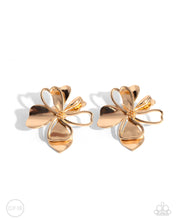 Load image into Gallery viewer, Sweetness and Light - Gold Clip-On Earring