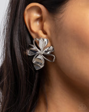 Load image into Gallery viewer, Sweetness and Light - Silver (Clip-On) Earring