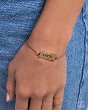 Load image into Gallery viewer, Confession of Faith - Gold (Faith) Bracelet