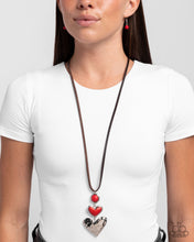 Load image into Gallery viewer, Romantic Refuel - Red (Heart) Necklace