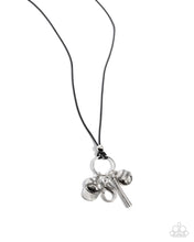 Load image into Gallery viewer, Up to Bat - Black (Lanyard) Necklace