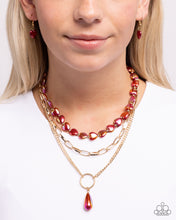 Load image into Gallery viewer, Admirable Affection - Red Necklace