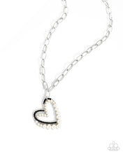 Load image into Gallery viewer, Introducing Me - Black (Heart) Necklace