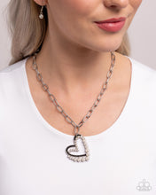 Load image into Gallery viewer, Introducing Me - Black (Heart) Necklace