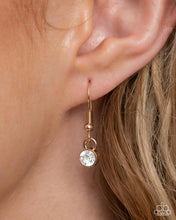 Load image into Gallery viewer, Complete Look - Gold (Turquoise) Set: Digging Deep - Gold Necklace and Earthy Excavation - Gold Bracelet (BB-GD-GW)