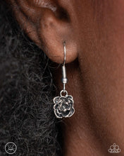 Load image into Gallery viewer, Complete Look - Silver (Rose) Set: Rosy Reputation - Silver Necklace and Botanical Blend - Silver Bracelet (BB-SV-ET)