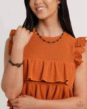 Load image into Gallery viewer, Complete Look - Copper Set: Rosy Reputation - Copper Necklace and Botanical Blend - Copper Bracelet (BB-CP-ES)