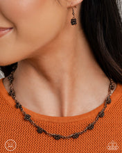 Load image into Gallery viewer, Complete Look - Copper Set: Rosy Reputation - Copper Necklace and Botanical Blend - Copper Bracelet (BB-CP-ES)