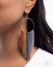 Load image into Gallery viewer, Streamlined Shimmer - Multi Earring