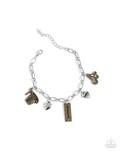 Load image into Gallery viewer, Glass Half Full Haute - Multi (Blessed) Charm Bracelet