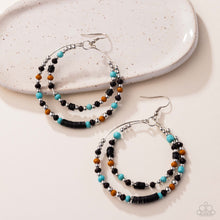 Load image into Gallery viewer, Audacious Arrangement - Black Earring