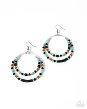 Load image into Gallery viewer, Audacious Arrangement - Black Earring