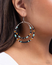 Load image into Gallery viewer, Audacious Arrangement - Black Earring