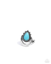 Load image into Gallery viewer, Tranquil Trinket - Blue (Turquoise) Ring