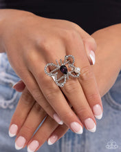 Load image into Gallery viewer, Aerial Artifact - Purple (Butterfly) Ring