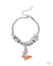 Load image into Gallery viewer, Luminescent Landing - Orange (Butterfly) Bracelet