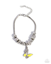 Load image into Gallery viewer, Luminescent Landing - Yellow (Butterfly) Bracelet