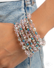Load image into Gallery viewer, Sizzling Stack - Multi (Iridescent) Bracelet