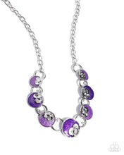 Load image into Gallery viewer, Blooming Bravado - Purple Necklace