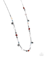 Load image into Gallery viewer, Sentimental Serenity - Complete Look - Red Set: Secretive Sentiment - Red Necklace and Sentimental Statement - Red Bracelet (BB-RD-HH)