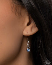 Load image into Gallery viewer, Complete Look - Blue Set: Seesaw Statement - Blue Necklace and Seesaw Shimmer - Blue Bracelet (BB-BL-CN)