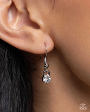 Load image into Gallery viewer, Complete Look - White (Rhinestone) Set: Leafy Lady - White Necklace and Leafy Lass - White Bracelet (BB-WT-CI)