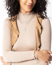 Load image into Gallery viewer, Complete Look - Blue (Turquoise) Set: Blending In - Blue Necklace and Badlands Blend - Blue Bracelet (BB-BL-CA)