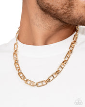 Load image into Gallery viewer, WHEEL Life - Complete Look - Gold Set: The WHEEL Thing - Gold Necklace and Wheel Boss - Gold Bracelet  (BB-GD-CF)