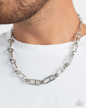 Load image into Gallery viewer, WHEEL Life - Complete Look - Silver: The WHEEL Thing - Silver Necklace and Wheel Boss - Silver Bracelet (BB-SV-CE)