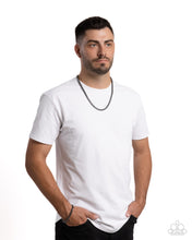 Load image into Gallery viewer, Complete Look Men's Black (Gunmetal) Set: Alternative Appeal - Black Necklace and Alternative Approach - Black Bracelet( BB-BK-BH)