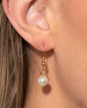 Load image into Gallery viewer, Complete Look - Gold Heart Set: Charming Competitor - Gold Necklace and Charming Candidate - Gold Bracelet (Necklace and Bracelet Complete Set) - BB-GD-ZC