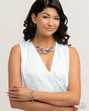 Load image into Gallery viewer, Complete Look - Multi (Flower) Set: Floral Fate - Multi Necklace and Floral Fluke - Multi Bracelet (BB-MT-HR)