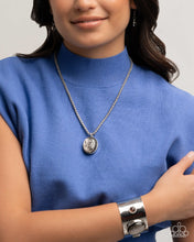 Load image into Gallery viewer, Rule the Light - Complete Look Silver Set: Rule the Night - Silver Necklace and Rule the Flight - Silver Bracelet (BB-SV-IF)