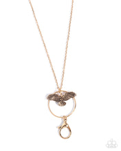 Load image into Gallery viewer, Exemplary Eagle - Gold (Lanyard) Necklace
