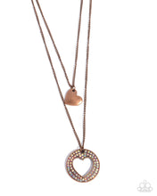 Load image into Gallery viewer, Matchmaker Mural - Copper (Heart) Necklace